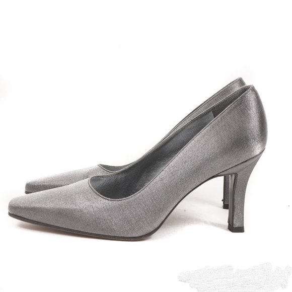 Stuart Weitzman Shoes - Brand New Stuart Weitzman Platinum Silver Shoes